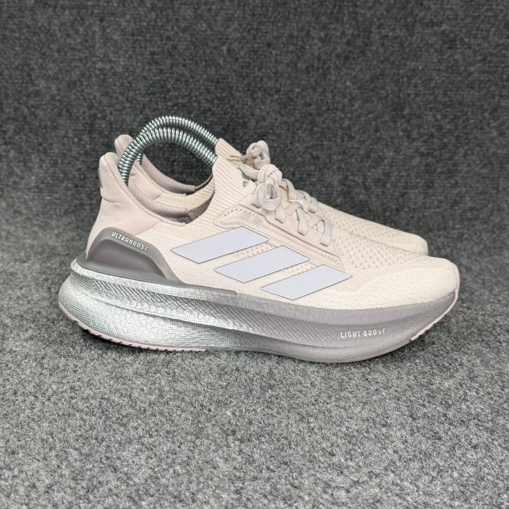 Adidas Ultraboost 5x Running Shoes Women's 5 Ice Purple Silver Metallic Athletic